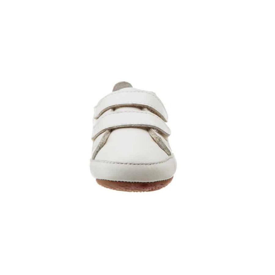 Old Soles Boy's and Girl's 113RT Bambini Markert Casual Shoes - White / White