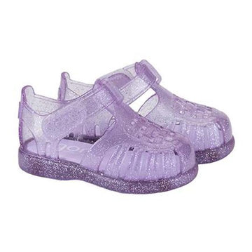 Igor Girl's Tobby Gloss Glitter Sandals - Malva