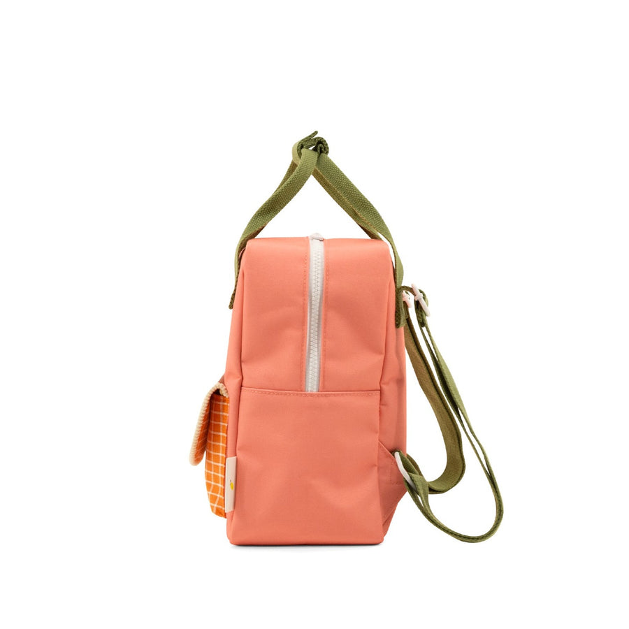 Sticky Lemon Farmhouse Small Backpack, Flower Pink