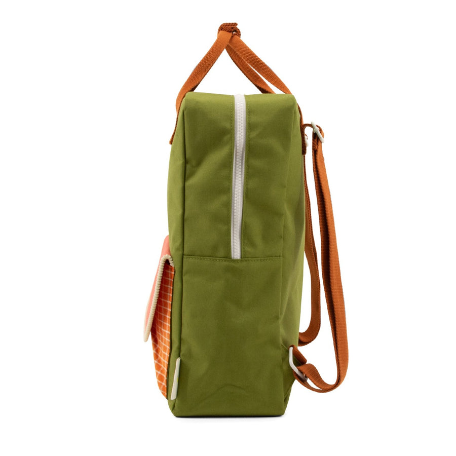Sticky Lemon Farmhouse Collection Large Backpack, Sprout Green