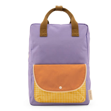 Sticky Lemon Farmhouse Collection Large Backpack, Blooming Purple