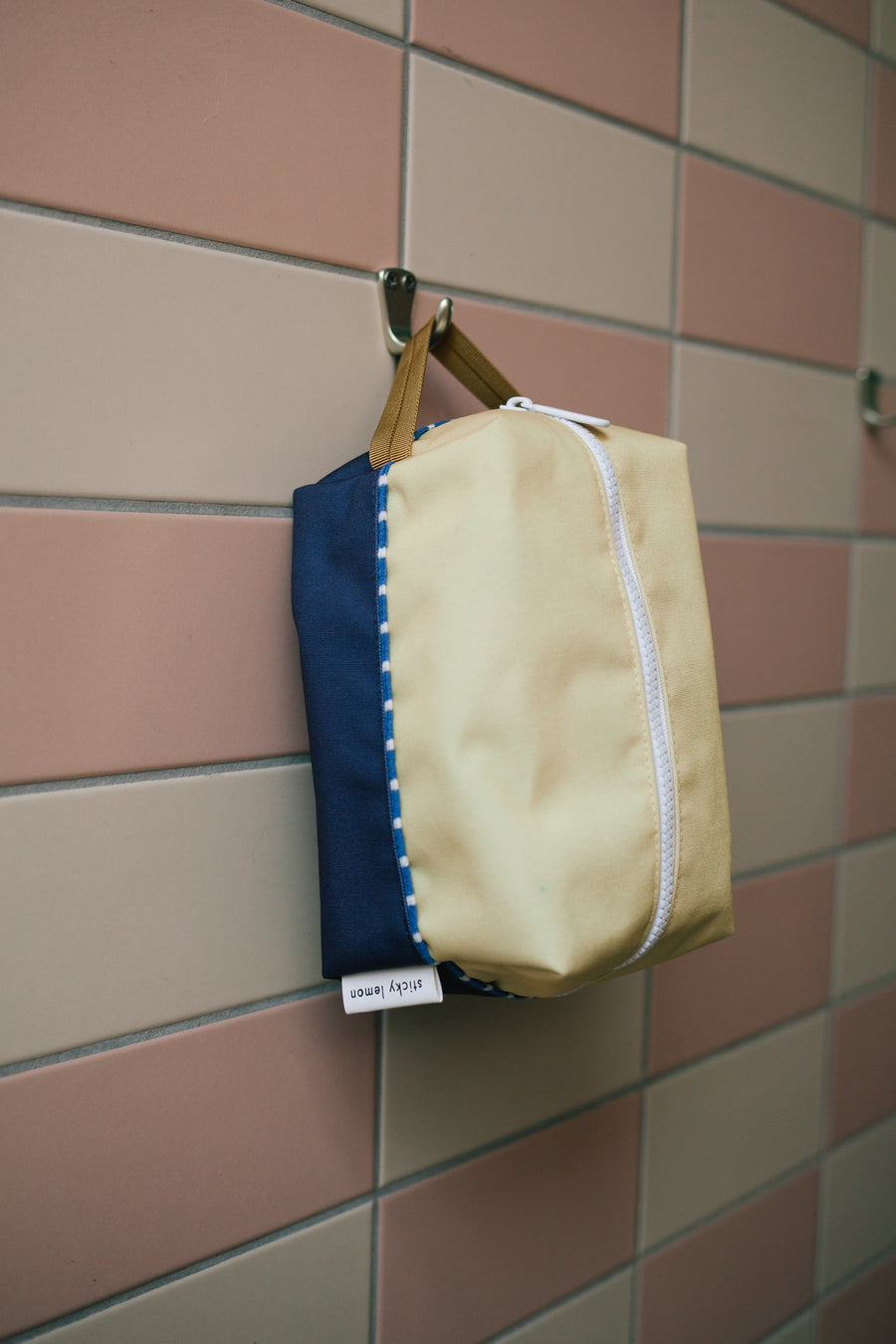 Sticky Lemon Colorblocking Better Together Toiletry Bag - Feather Shuttle / Skate Ramp