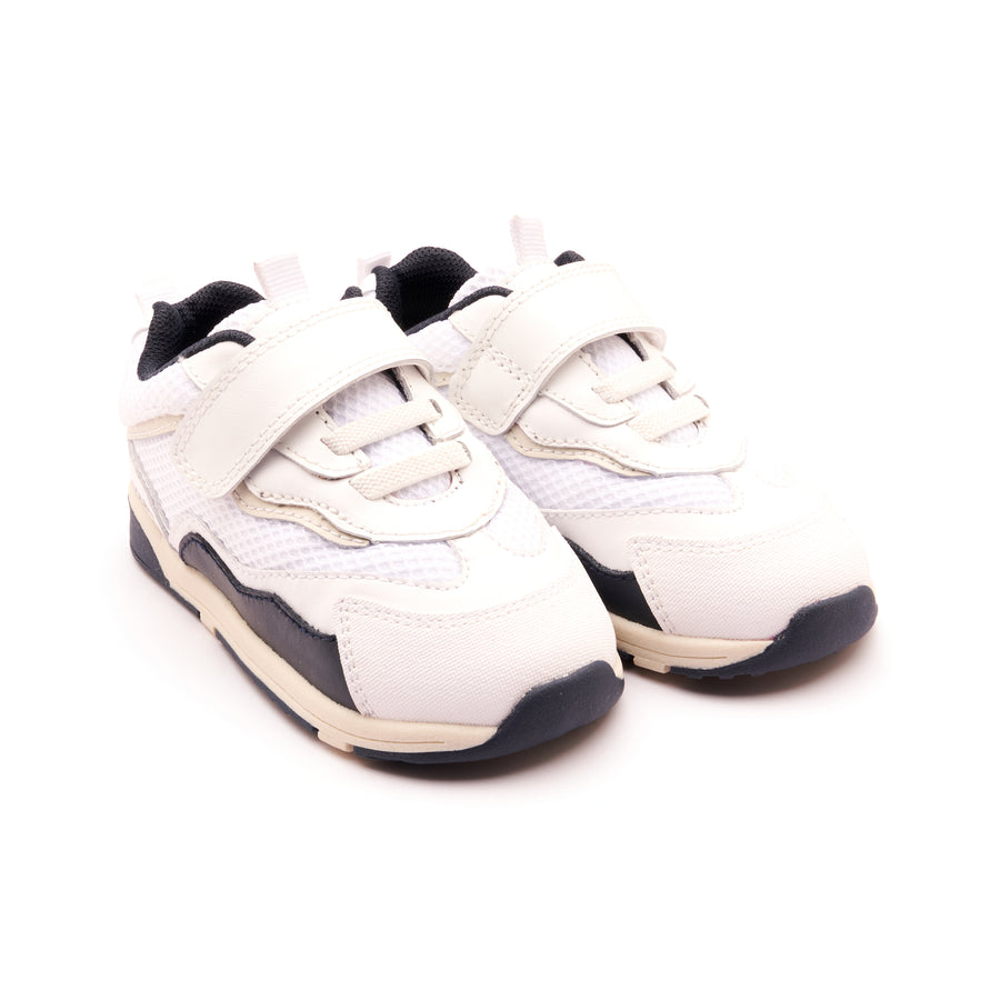 Old Soles Boy's 2109 Soda Casual Shoes - Snow / Navy / Sporco / Sporco Navy Sole