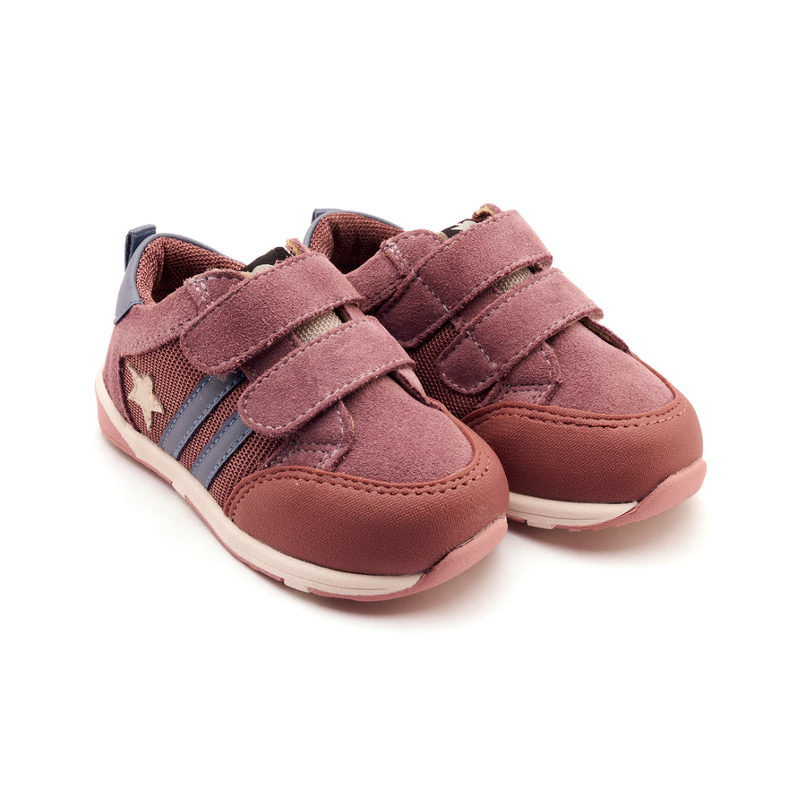 Old Soles Girl's Field Squad Casual Shoes - Kiss Suede / Sporco / Indigo