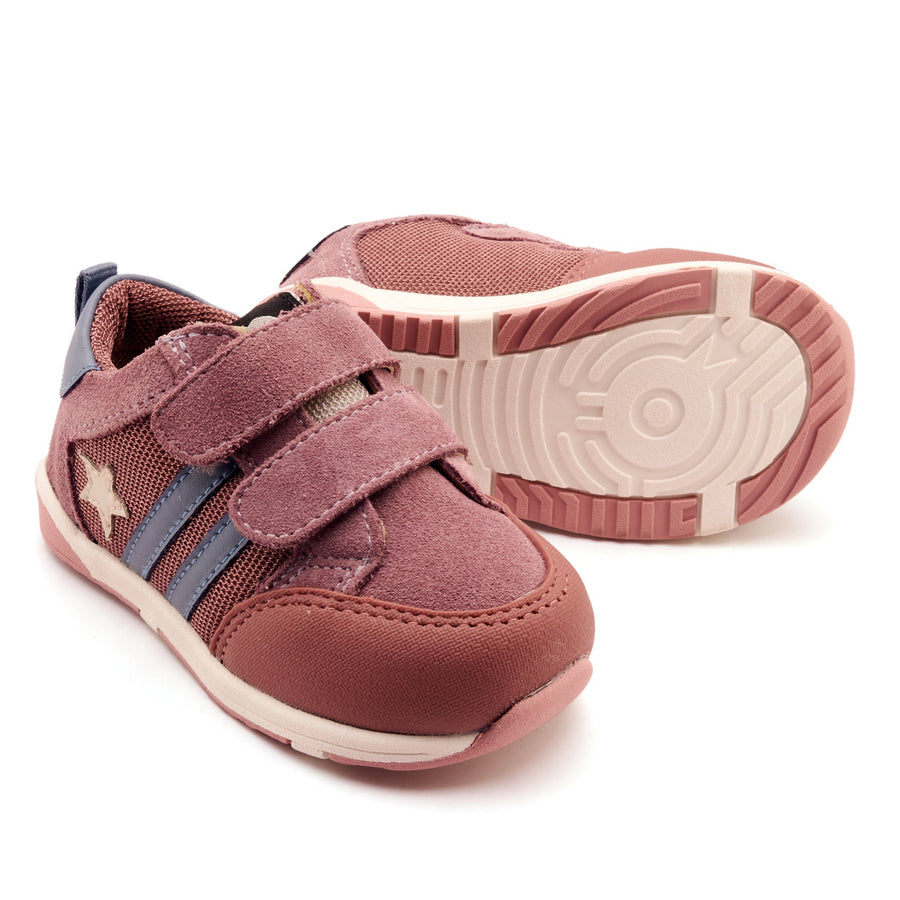 Old Soles Girl's Field Squad Casual Shoes - Kiss Suede / Sporco / Indigo