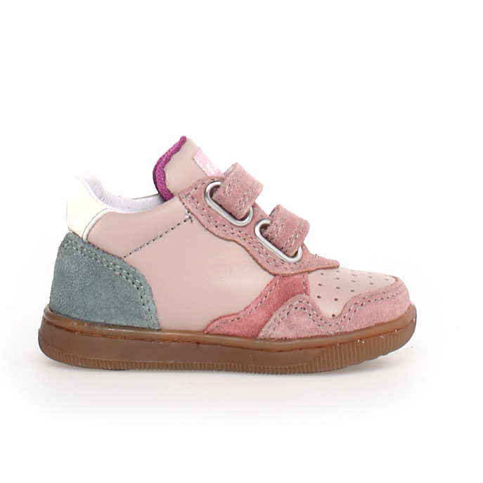 Naturino Falcotto Girl's Klip Vl Fashion Sneakers, Cipria/Rose Clay