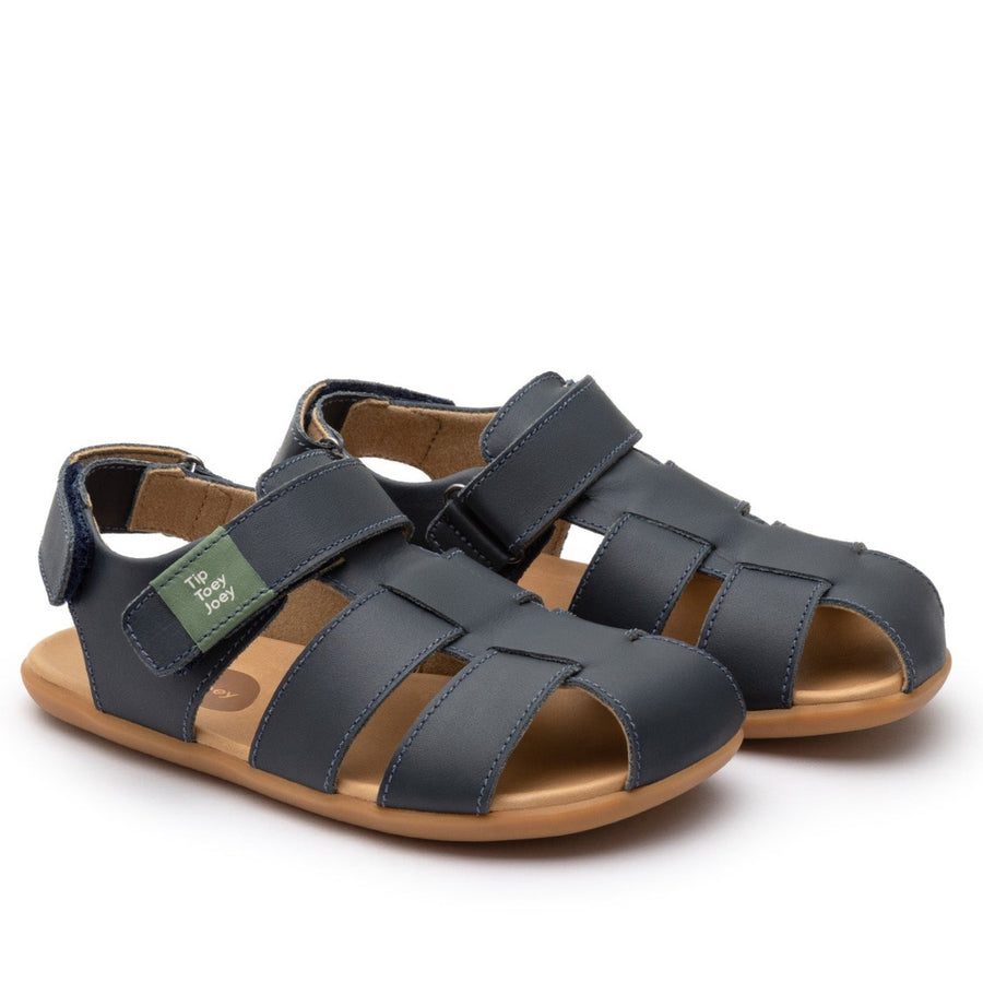 Tip Toey Joey Boy's and Girl's Sand Sandals - Navy