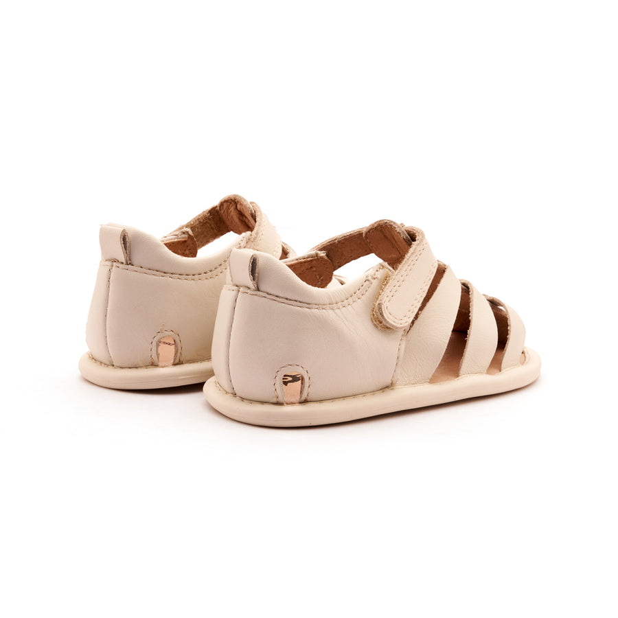 Old Soles Boy's and Girl's Little Surf Sandals - Vanilla