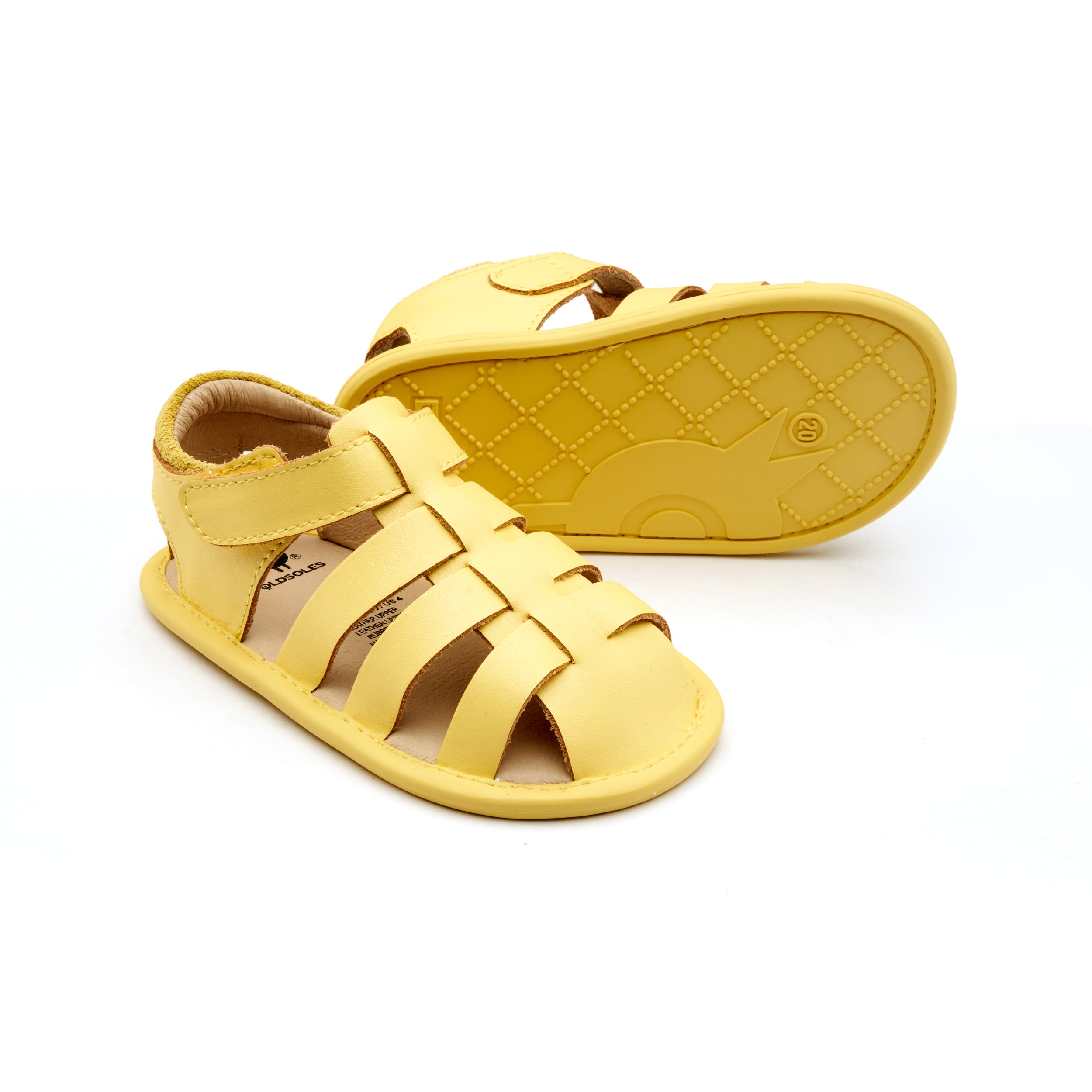 Old Soles Girl's Splash Away Sandals - Lemon – Just Shoes for Kids