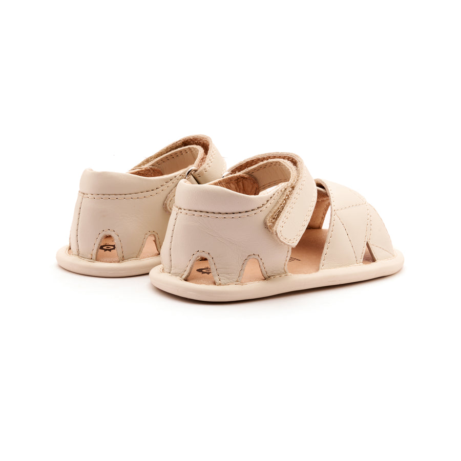 Old Soles Girl's Puff Bub Sandals - Vanilla