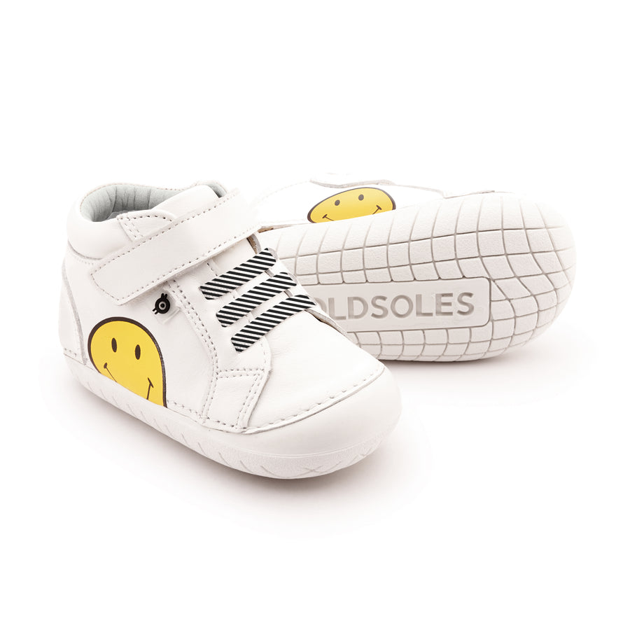 Old Soles Boy's & Girl's 4093 Smiley Pave Casual Shoes - Snow