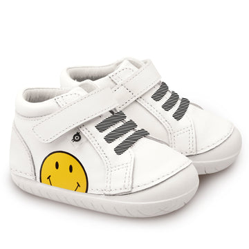 Old Soles Boy's & Girl's 4093 Smiley Pave Casual Shoes - Snow