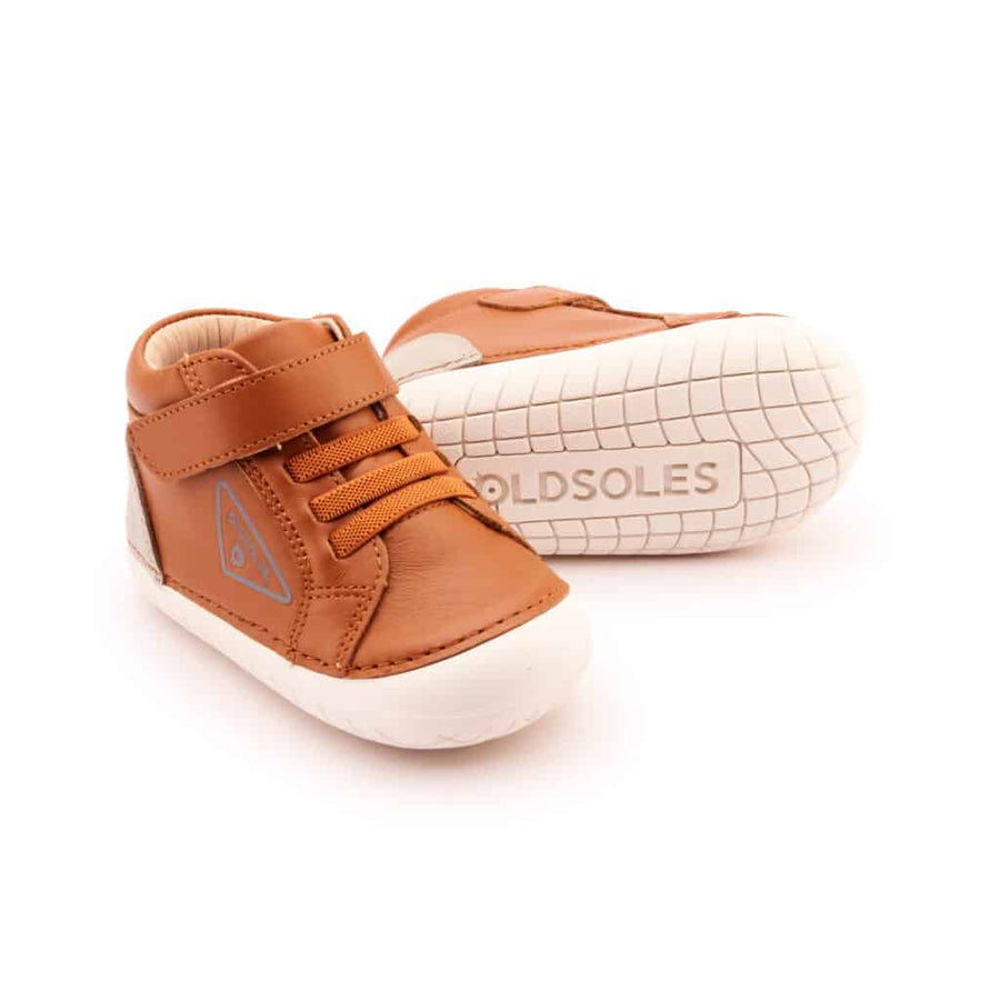 Old Soles Boy's 4096 Sensa Pave Casual Shoes - Tan / Gris