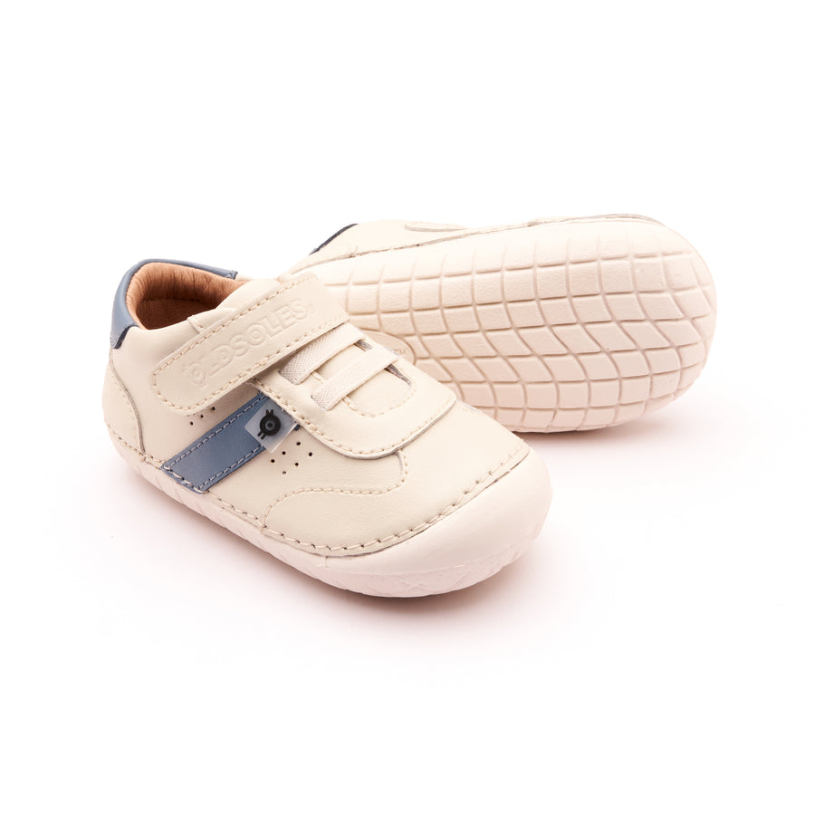 Old Soles Boy's and Girl's 4100 Roady Pave Casual Shoes - Sporco / Indigo / White Sole