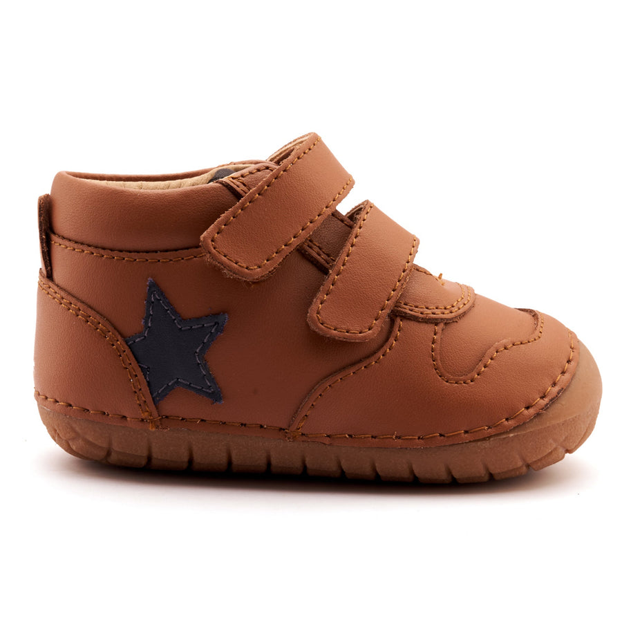 Old Soles Boy's Team Pave Casual Shoes - Tan / Navy
