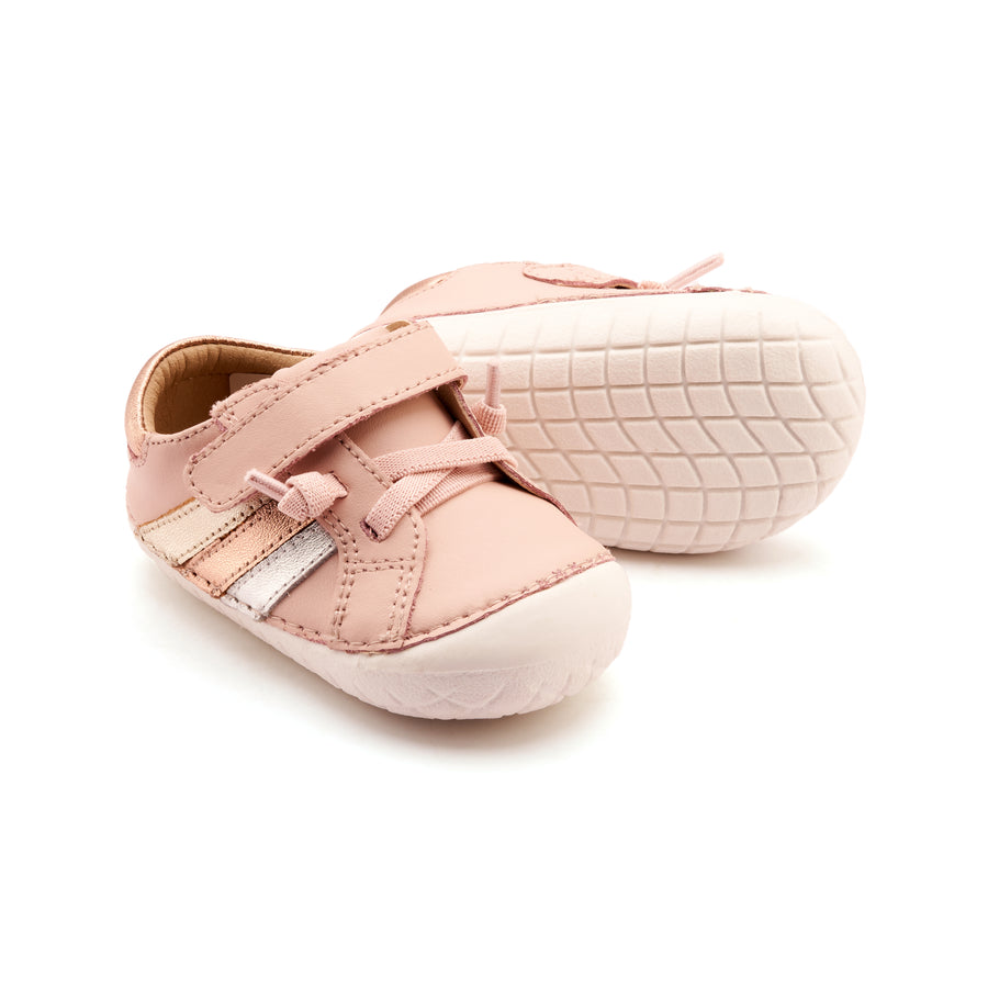 Old Soles Girl's Sun Ray Pave Casual Shoes - Powder Pink