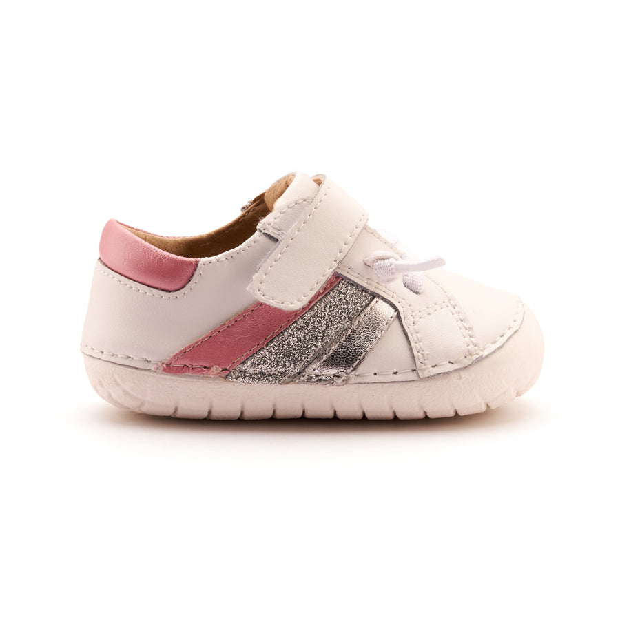 Old Soles Girl's Sun Ray Pave Casual Shoes - Snow