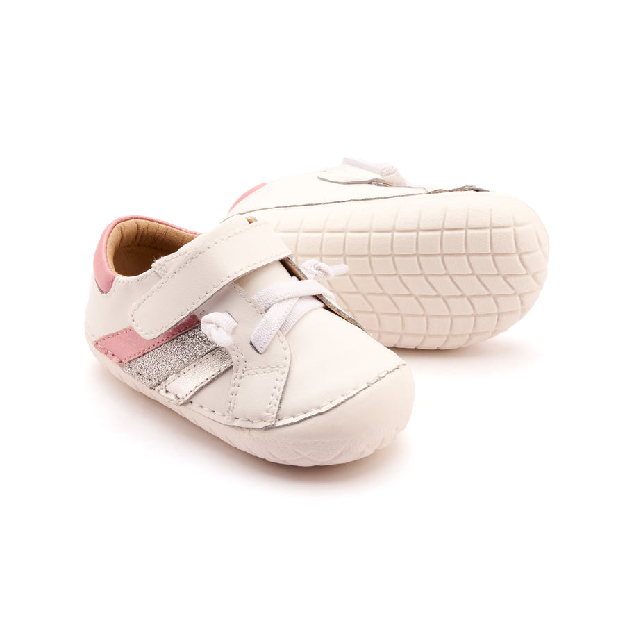 Old Soles Girl's Sun Ray Pave Casual Shoes - Snow