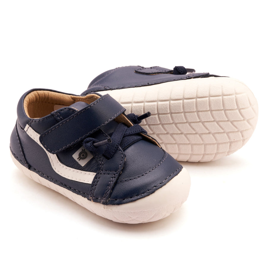 Old Soles Boy's Pave Squiggle Casual Shoes - Denim / Snow