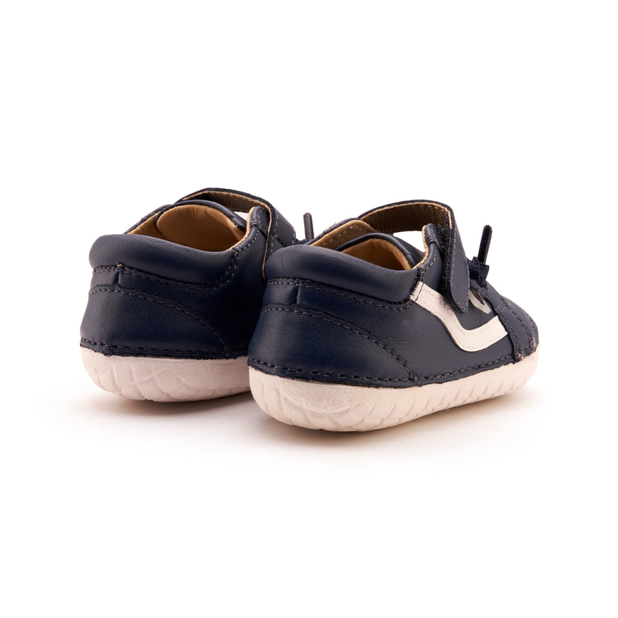 Old Soles Boy's Pave Squiggle Casual Shoes - Denim / Snow