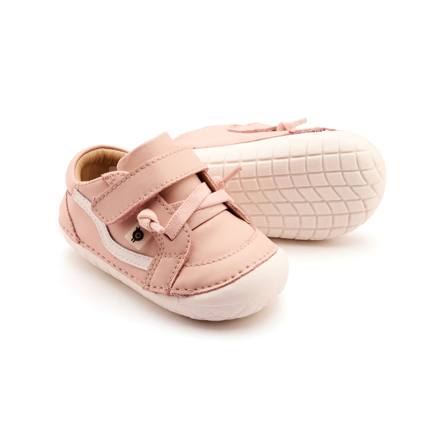 Old Soles Girl's Pave Squiggle Casual Shoes - Powder Pink / Snow