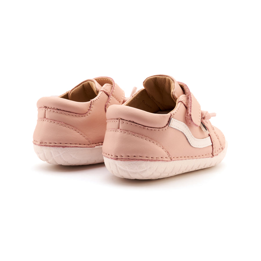 Old Soles Girl's Pave Squiggle Casual Shoes - Powder Pink / Snow