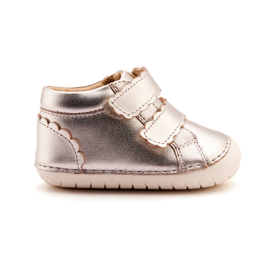 Old Soles Girl's Pave Shade Casual Shoes - Silver / Snow