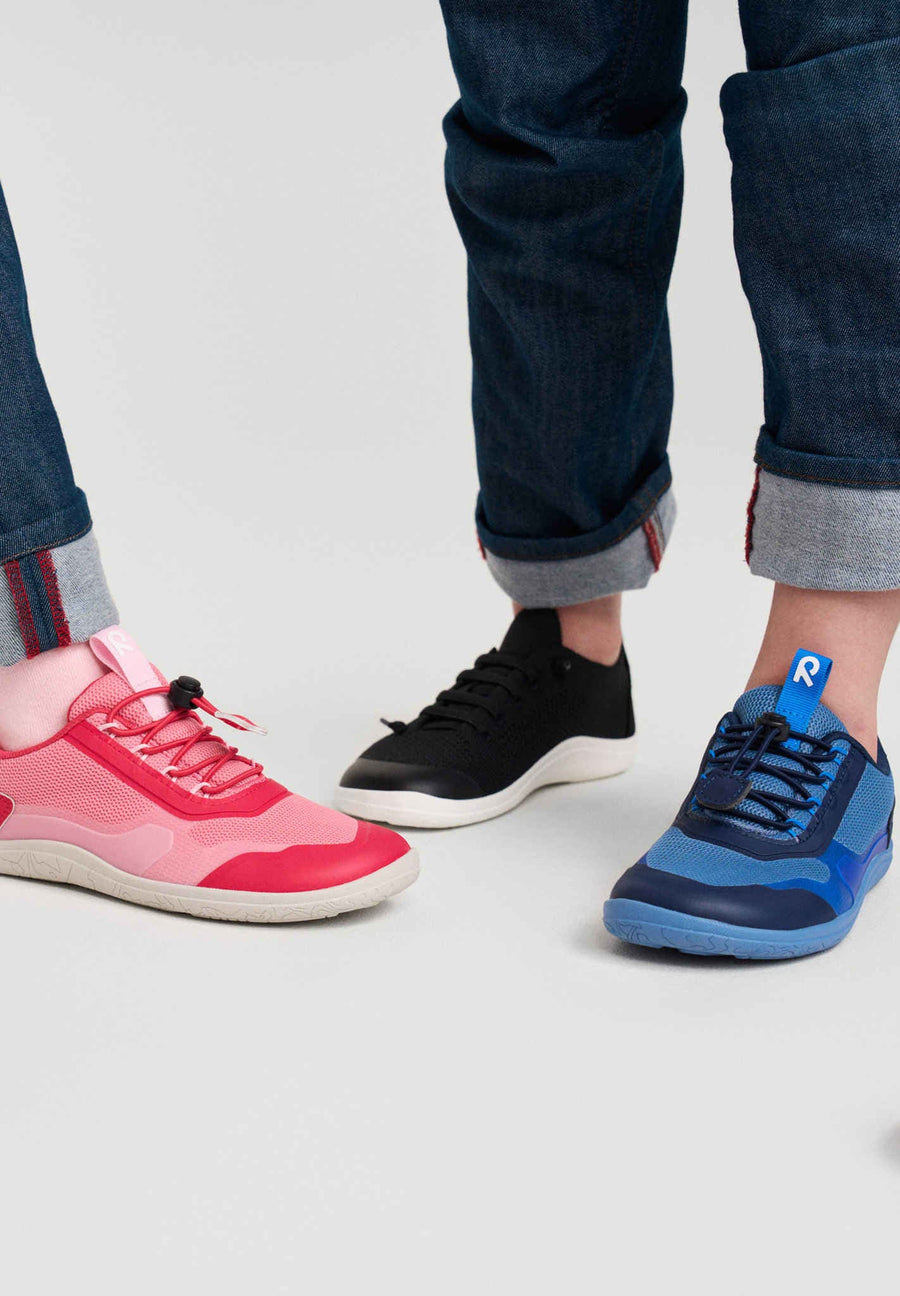 Reima Boy's and Girl's Reima Tec Waterproof Barefoot Shoes, Tallustelu - Blue Ocean