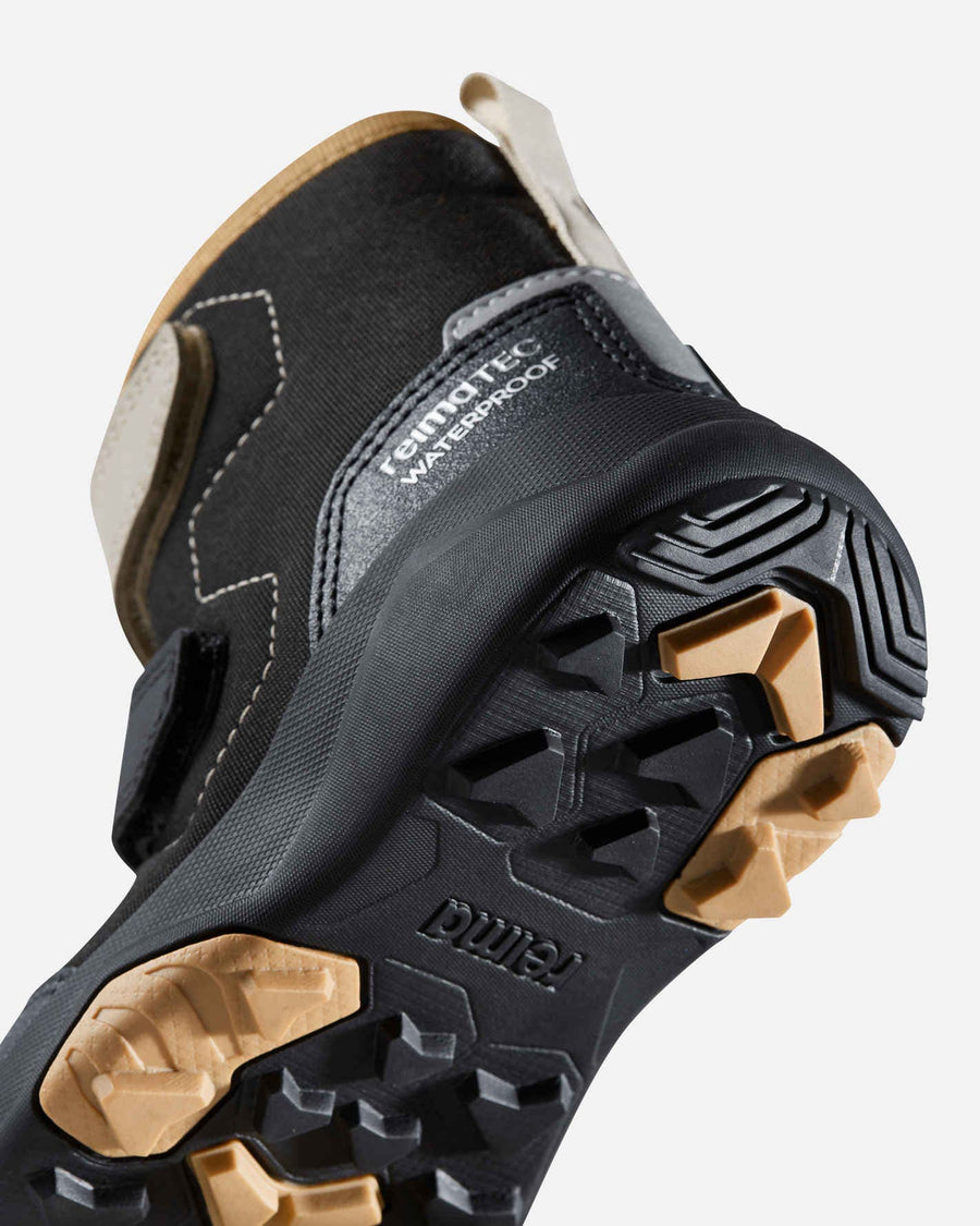 Reima Boy’s and Girl's Talviuni Waterproof Snow Boots, Black