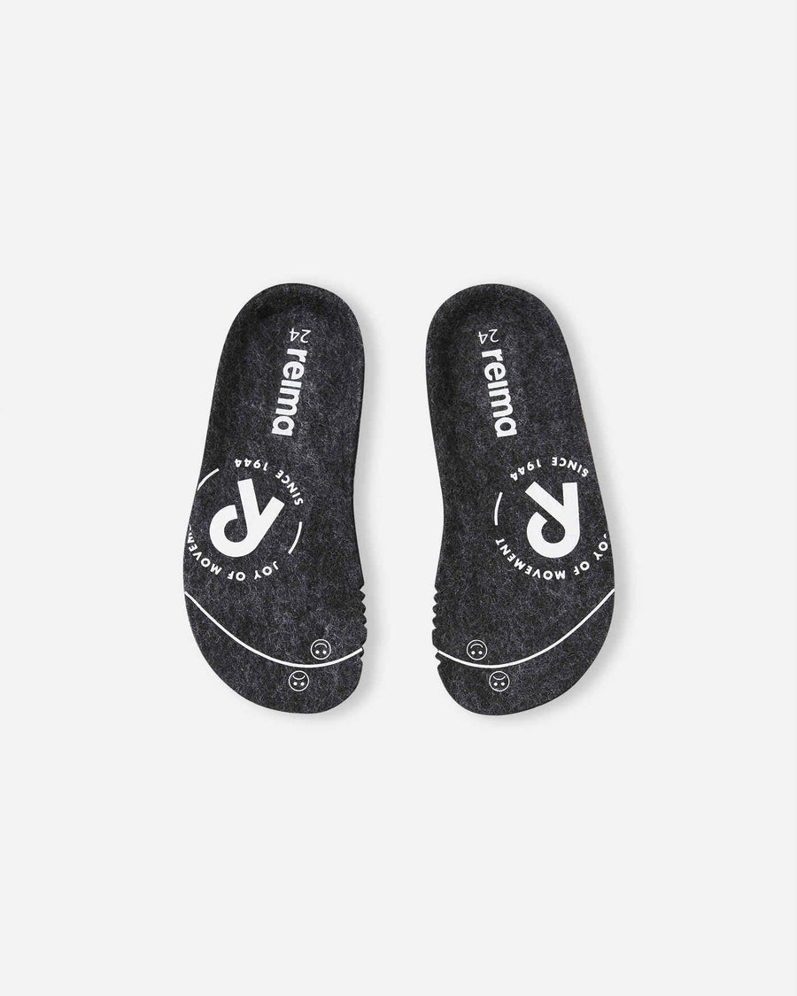 Reima Boy’s and Girl's Talviuni Waterproof Snow Boots, Black