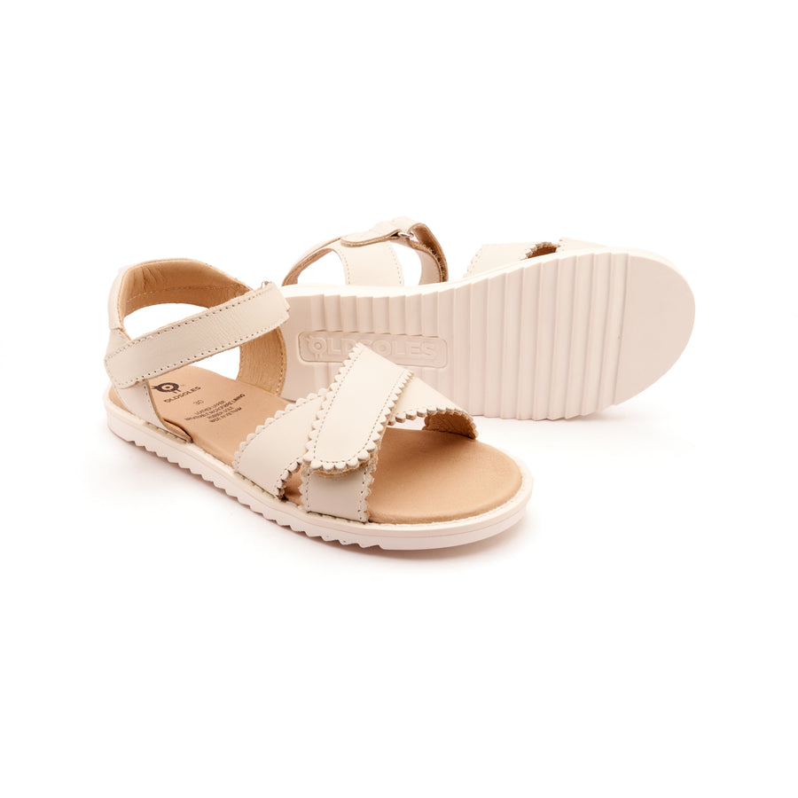 Old Soles Girl's Peachy Sandals - Vanilla