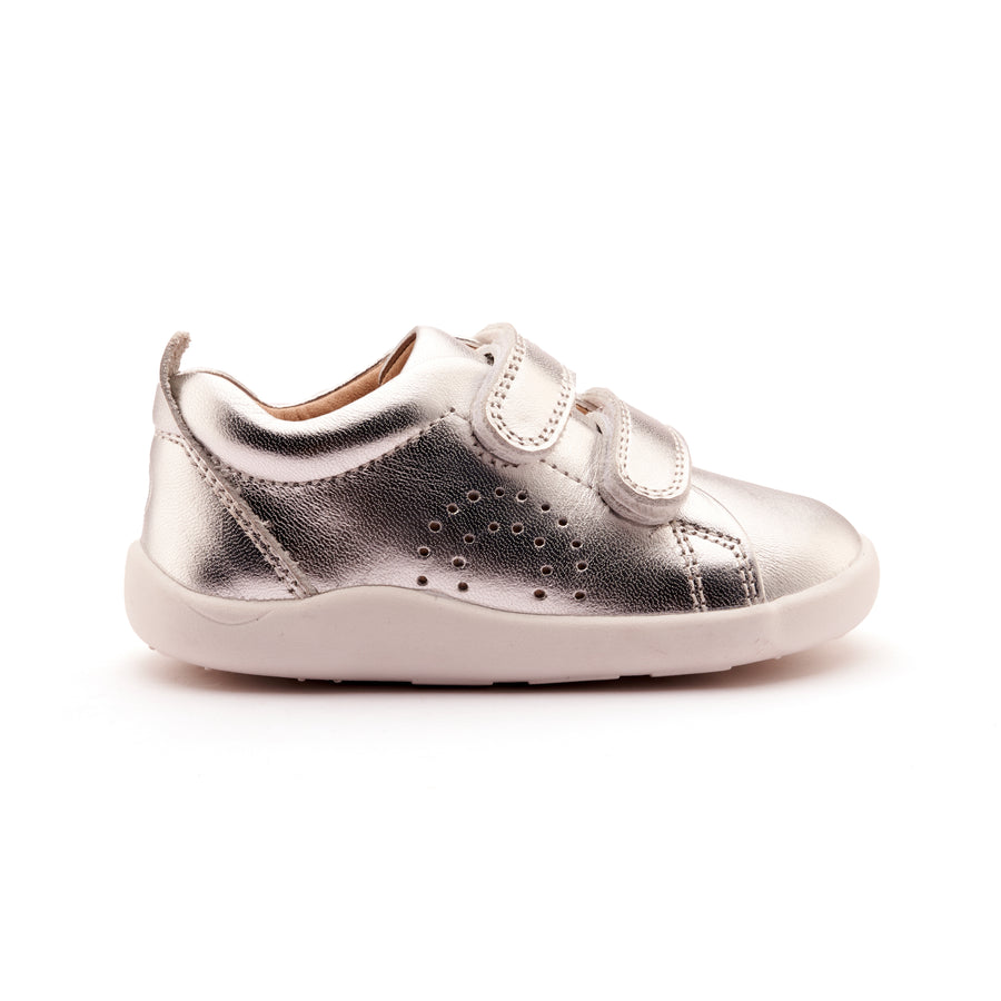 Old Soles Boy's and Girl's LittleTot Casual Shoes - Silver