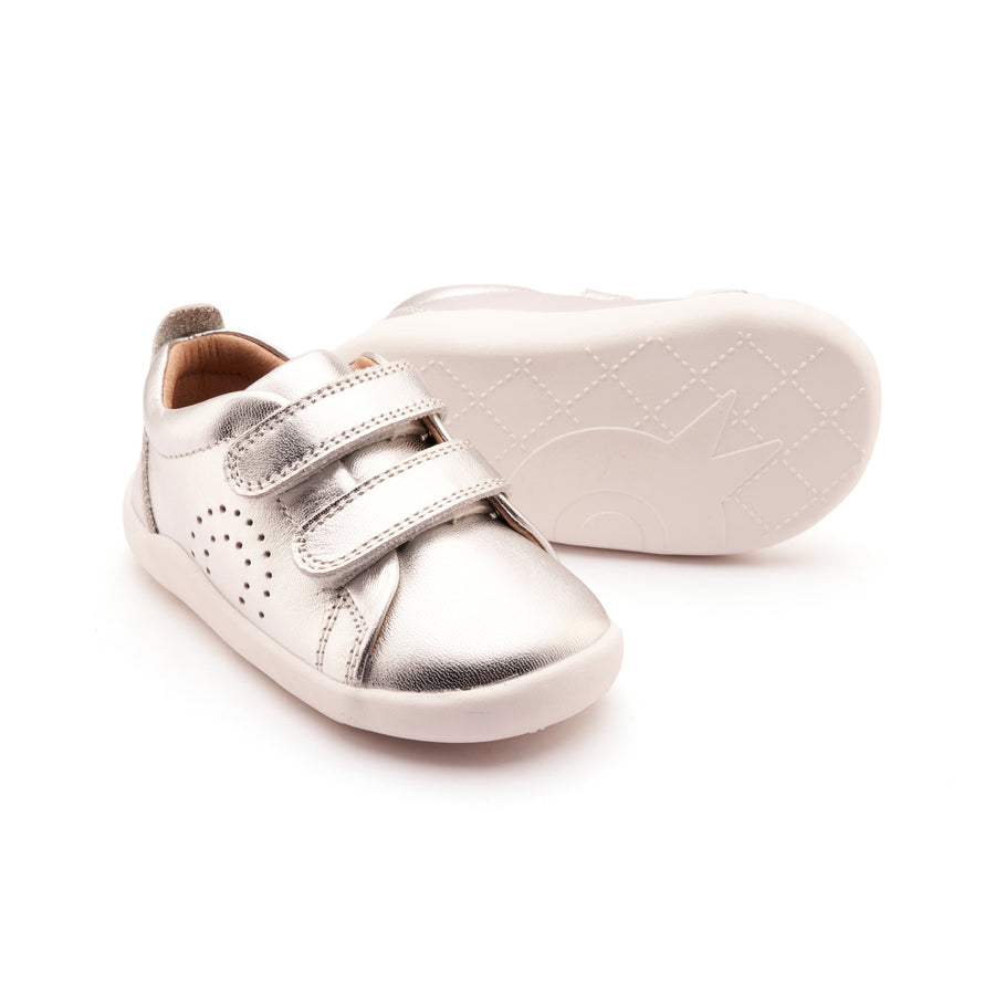 Old Soles Boy's and Girl's LittleTot Casual Shoes - Silver