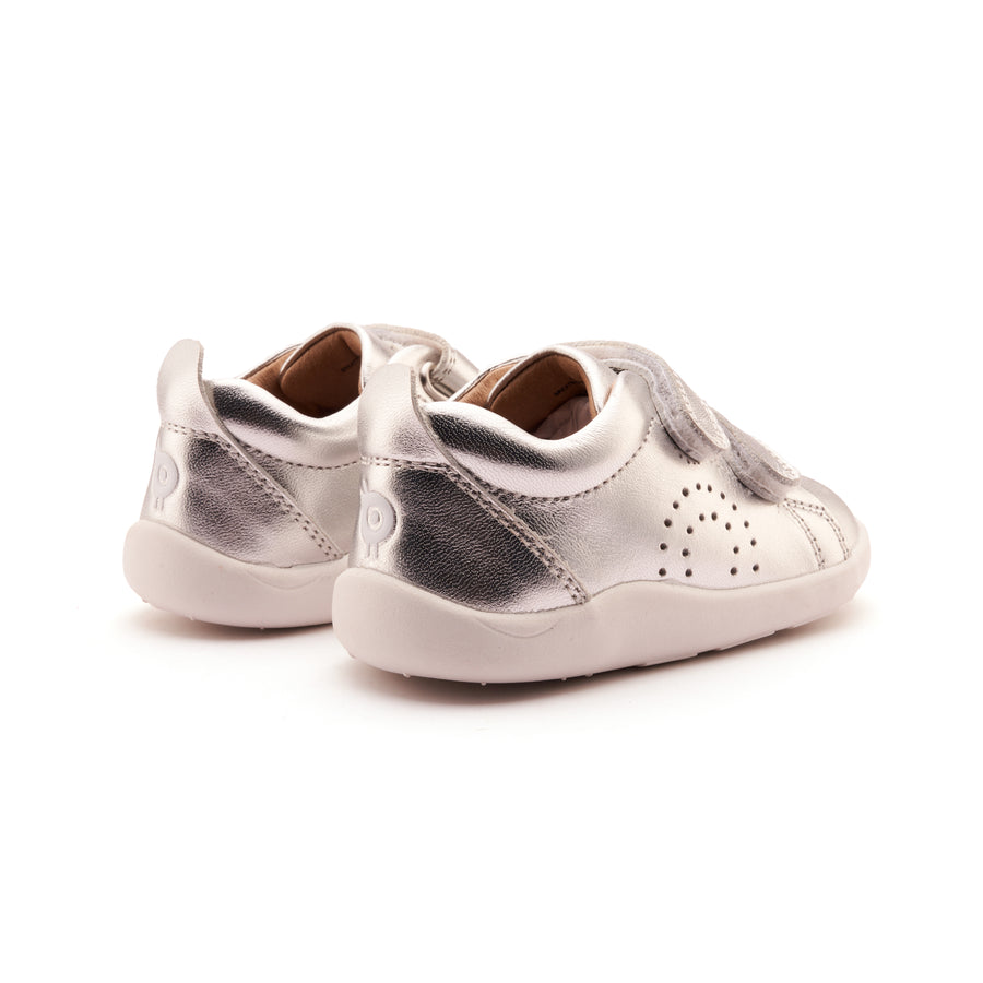 Old Soles Boy's and Girl's LittleTot Casual Shoes - Silver