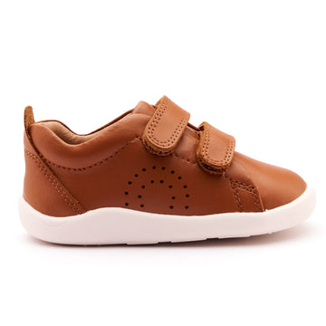 Old Soles Boy's 8056 Little Tot Casual Shoes - Tan / White Sole