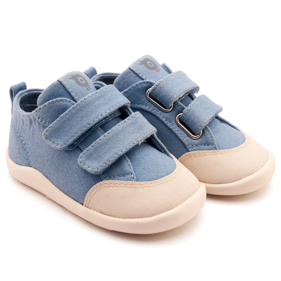 Old Soles Boy's and Girl's Salty Ground Casual Shoes - Light Denim Canvas