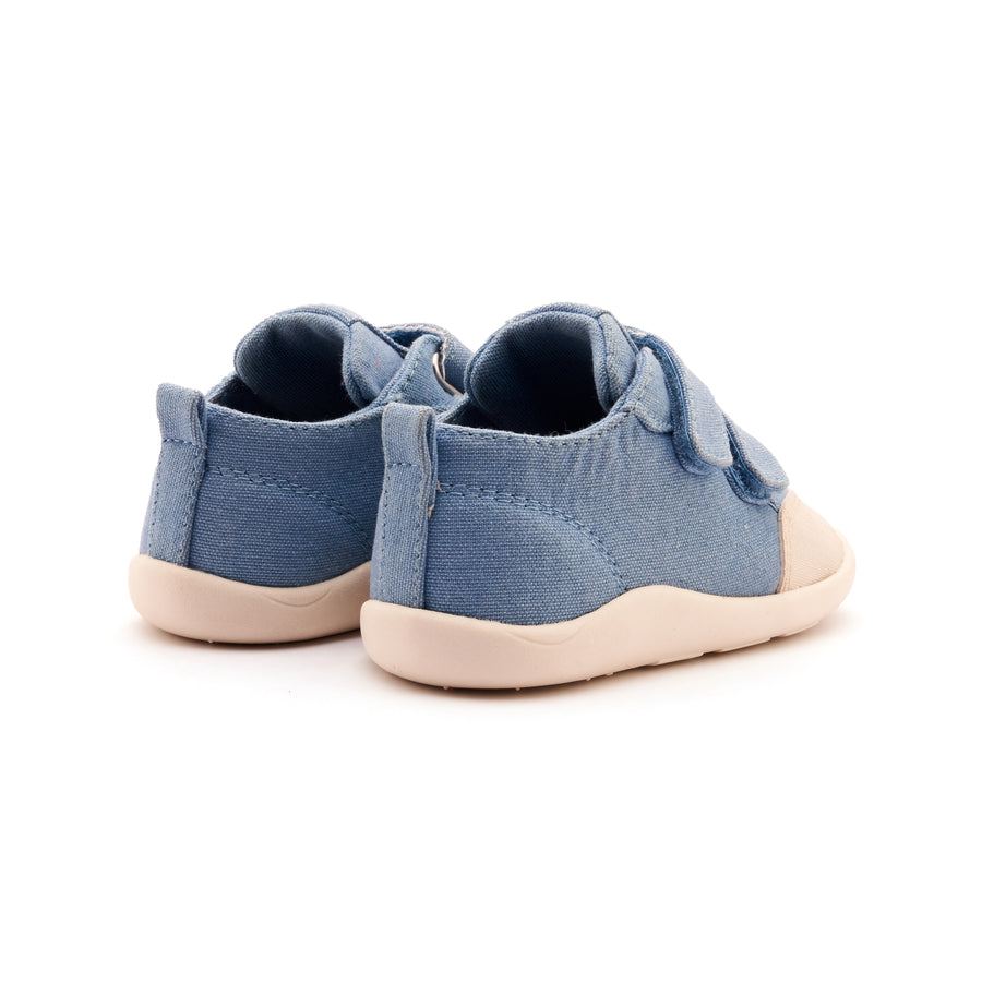 Old Soles Boy's and Girl's Salty Ground Casual Shoes - Light Denim Canvas