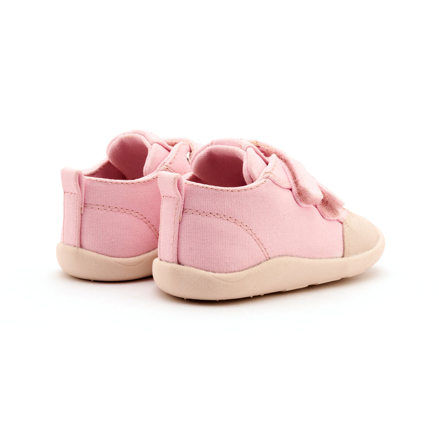 Old Soles Girl's Salty Ground Casual Shoes - Light Pink Canvas