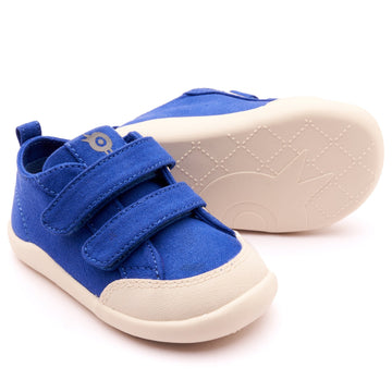 Old Soles Boy's and Girl's 8058 Salty Ground Casual Shoes - Mid Blue / Sporco / Sporco Sole