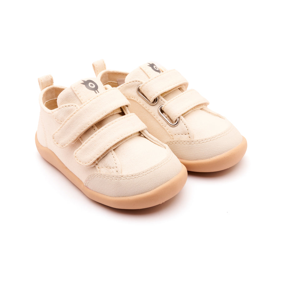 Old Soles Boy's and Girl's 8058 Salty Ground Casual Shoes - Natural / Sporco / Light Gum Sole
