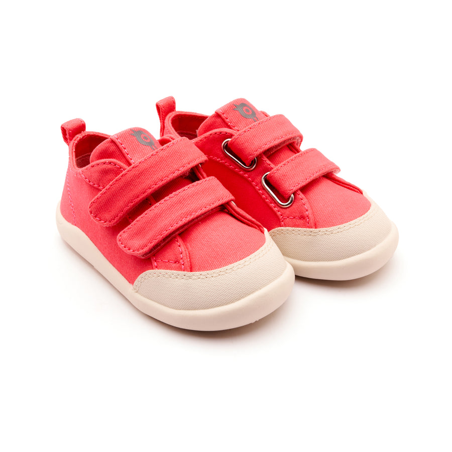 Old Soles Girl's 8058 Salty Ground Casual Shoes - Watermelon / Sporco / Sporco Sole