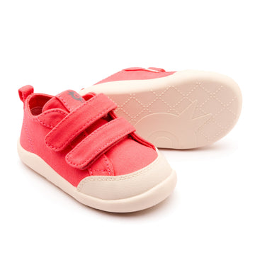 Old Soles Girl's 8058 Salty Ground Casual Shoes - Watermelon / Sporco / Sporco Sole