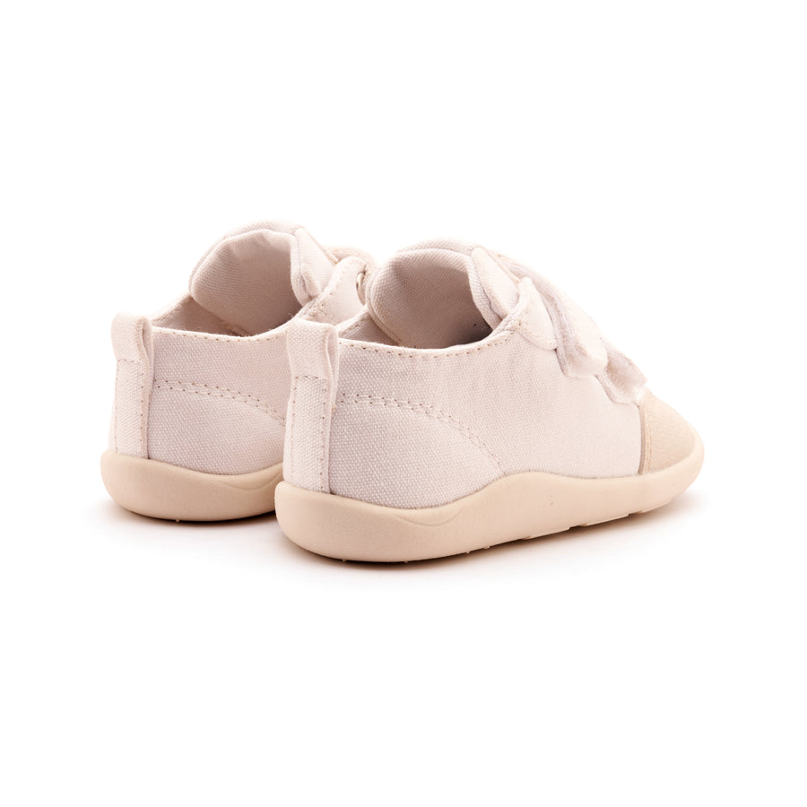 Old Soles Boy's and Girl's Salty Ground Casual Shoes - White Canvas