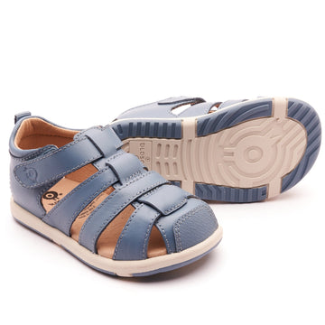 Old Soles Boy's 9502 Surf Sandal Casual Shoes - Indigo / Sproco Indigo Sole