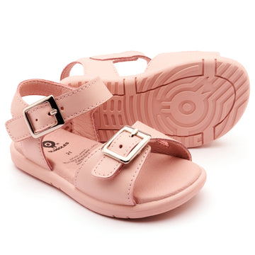 Old Soles Girl's 9503 Fresh Cut Sandals - Powder Pink / Powder Pink Sole