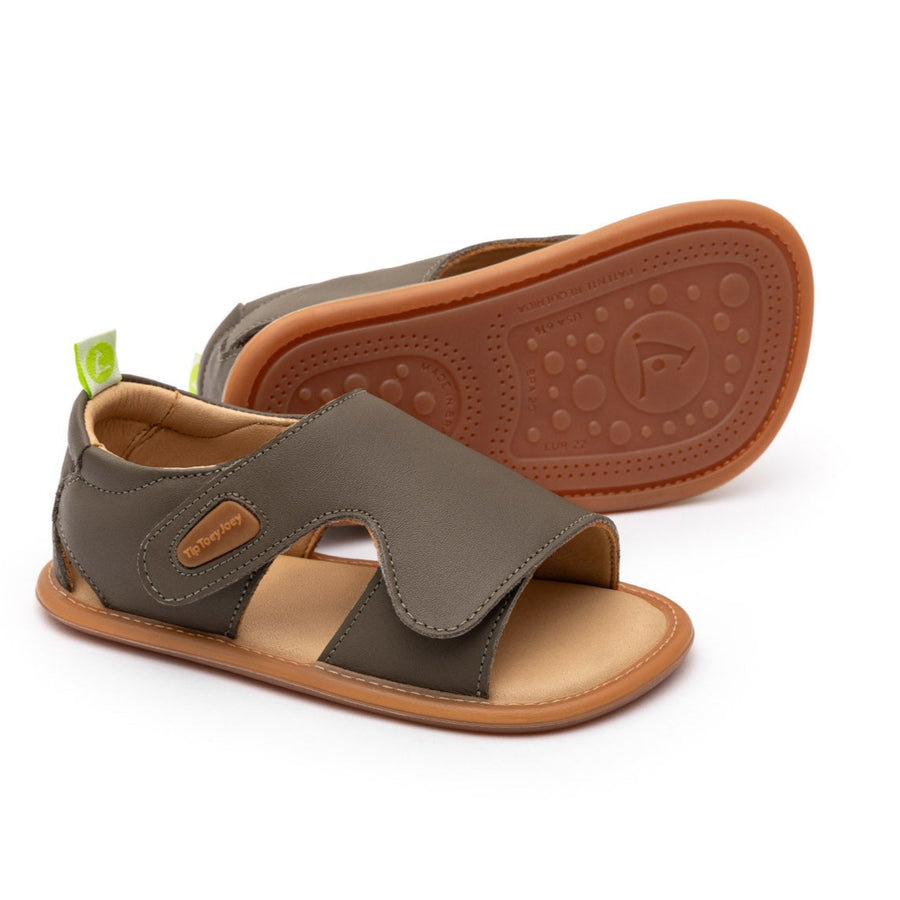 Tip Toey Joey Boy's and Girl's Boomy Sandals - Mineral Green