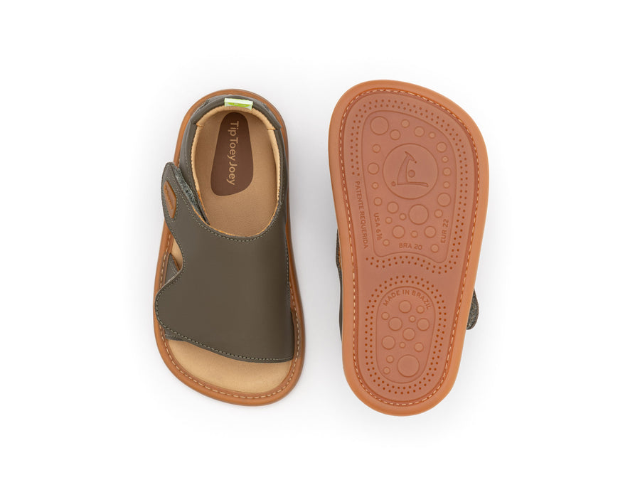 Tip Toey Joey Boy's and Girl's Boomy Sandals - Mineral Green