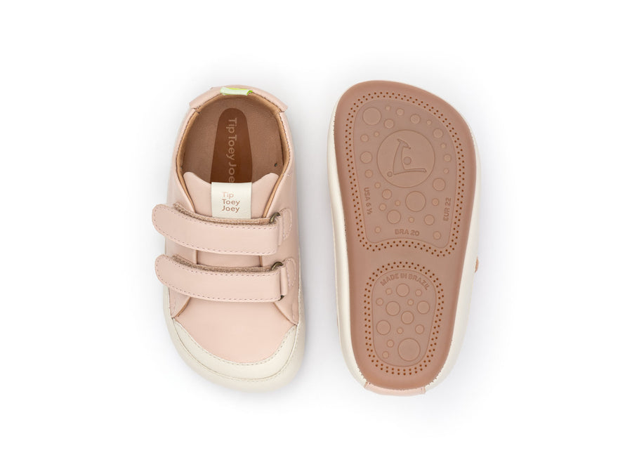 Tip Toey Joey Girl's Bossy Sneakers - Cotton Candy / Tapioca