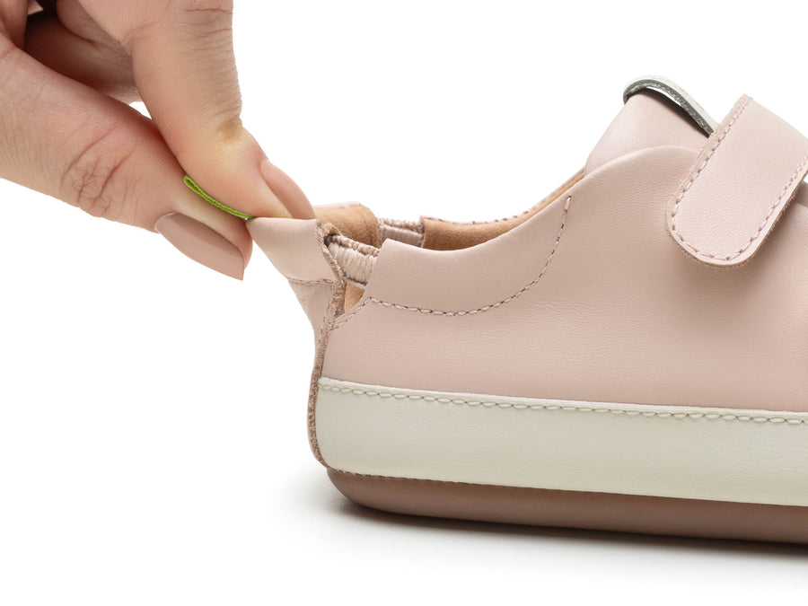 Tip Toey Joey Girl's Bossy Sneakers - Cotton Candy / Tapioca