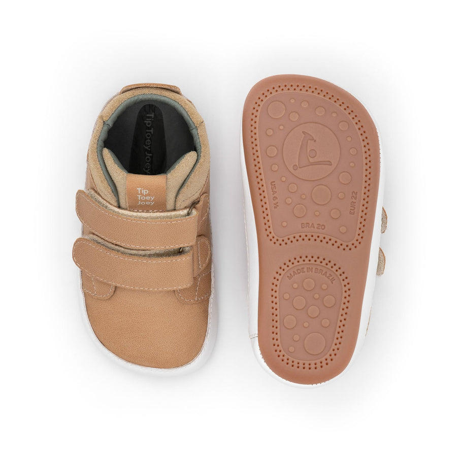 Tip Toey Joey Boy's and Girl's Cascade Boots - Sand / Sand Suede